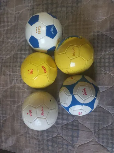 Coleção Completa Bolas de Futebol Brahma - Copas do Mundo (Penta)