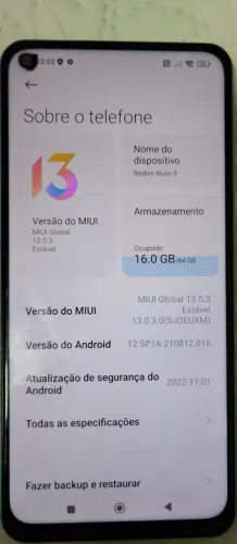 Celular REDMI 9