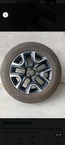 Roda estepe aro 17 jeep compass renegade  com peneu 