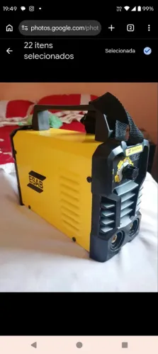 Inversora de solda esab 160 amperes bivolt 