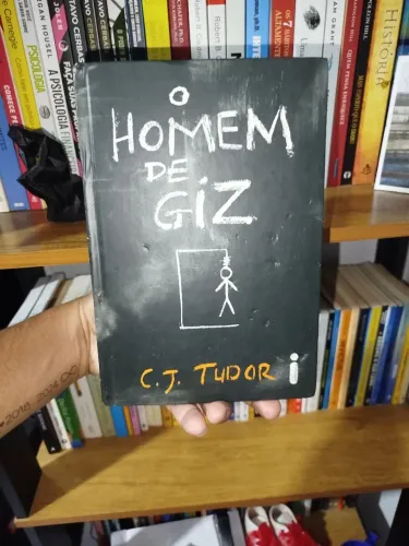 O homem de giz capa dura