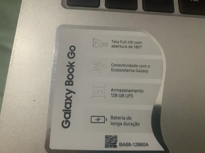 Notebook book go Samsung 128 gb