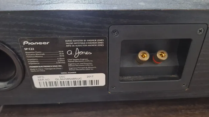 Caixa central pionner
