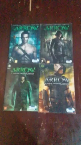 Dvds série Arrow Arqueiro verde