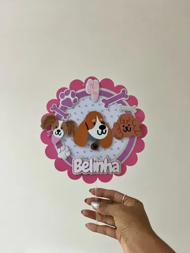 TOPO DE BOLO 3D