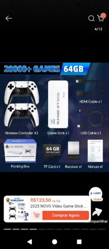 Vendo pois meu filho não sabe jogar ele tem muito jogo 120 tem negócio não