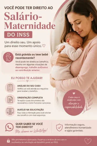 Auxílio Salário-Maternidade INSS - Análise e Solicitação