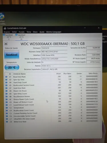 HD WD BLUE 500GB