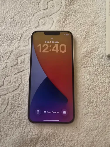 IPHONE 14 256GB Lavanda - Única Dona + Caixa + Fone ZERO (Novo) + Película