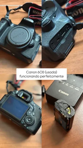 Kit Completo Fotografia Canon 60D (usada)