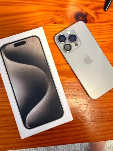VENDO IPHONE 15 PRO 128GB - TITÂNIO NATURAL