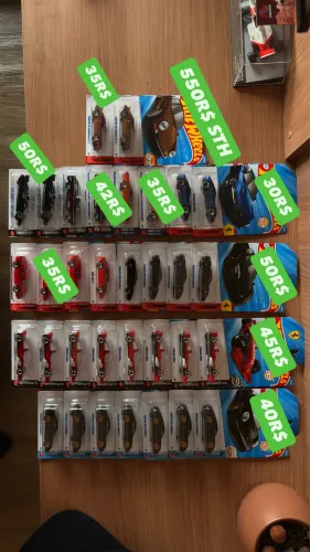 Hot wheels colecionáveis lacrado