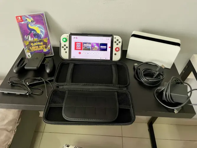 Nintendo switch OLED completo (Leia o anúncio)