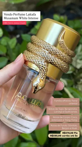Perfume Árabe Musamam