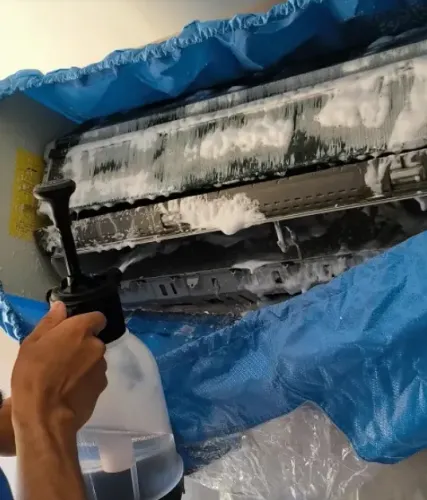 Limpeza de ar condicionado
