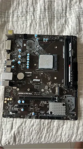 Kit AM4 Ryzen 5 3600, B450 Msi, 8GB HyperX