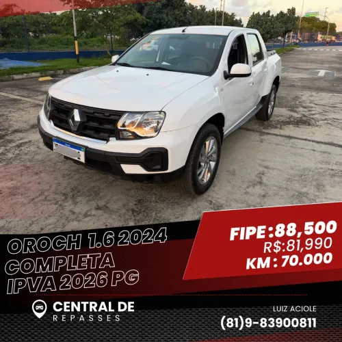 Renault Duster Oroch PRO 1.6 Flex 16V Mec. 2024