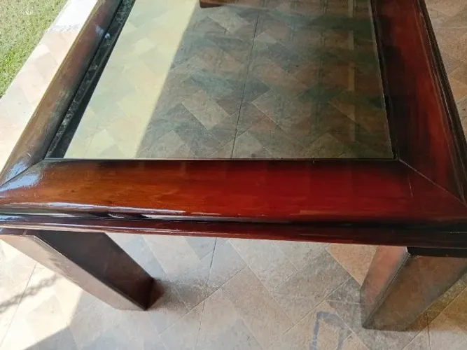 Linda mesa madeira maciça