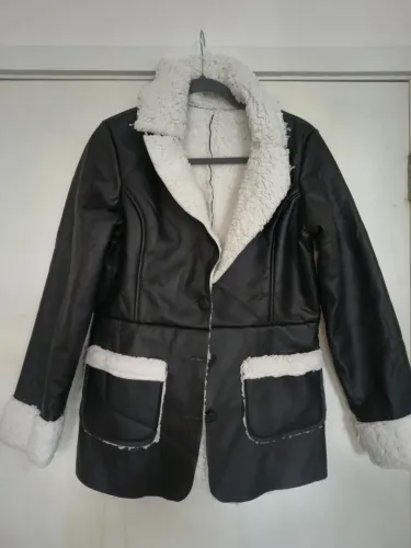 JAQUETA DE COURO vest g/gg