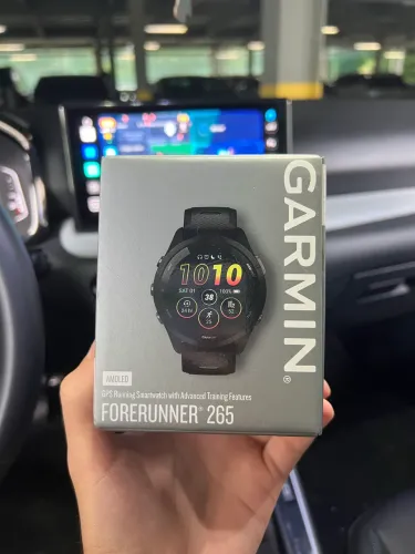 GARMIN FORERUNNER 265 MUITO NOVO!