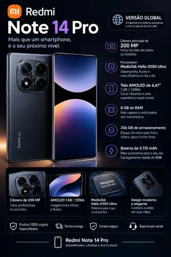 Redmi Note 14 Pro ? Versão Global ?