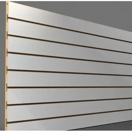 Painel MDF canaletado branco
