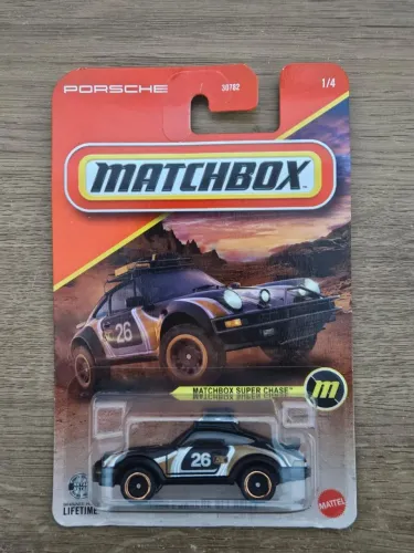 Matchbox Porsche 911 Rally Super Chase Lote A 2026