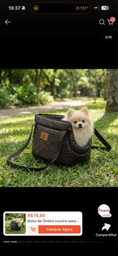 bolsa para pet