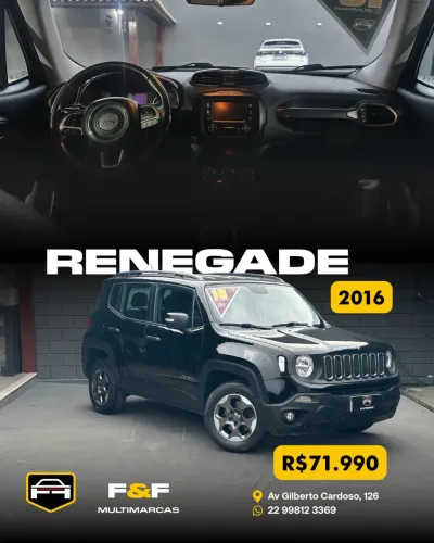 Jeep Renegade Sport 2.0 4X4 TB Diesel Aut. 2016