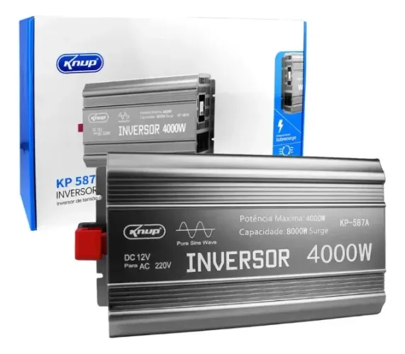 inversor 4000w 12v 220v onda pura