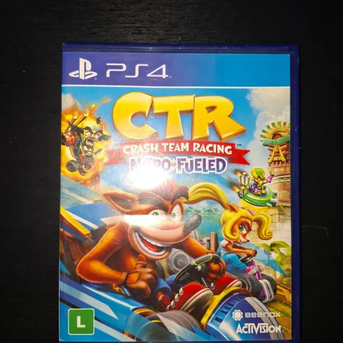 Jogo caro chrash team racing nitro fueled semi novo e ratchet e clank semi novo