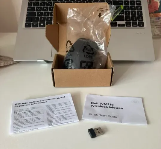 Mouse sem fio Dell WM118