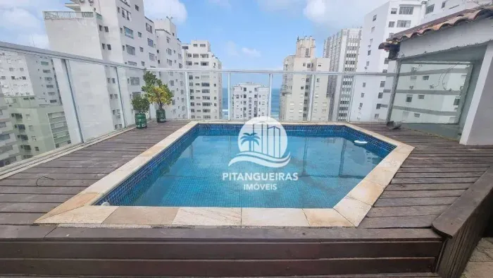 Cobertura com 2 dormitórios para alugar, 180 m² - Pitangueiras - Guarujá/SP