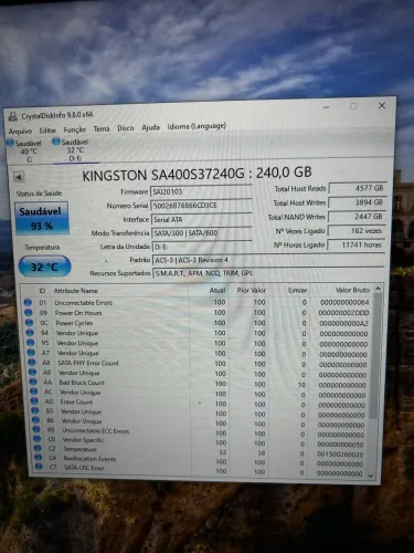 SSD KINGSTON 240GB