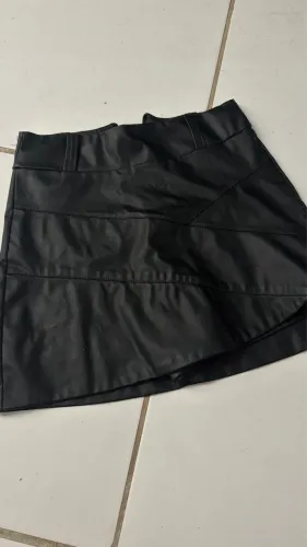 Saia de couro para festa (ideal para são joão)