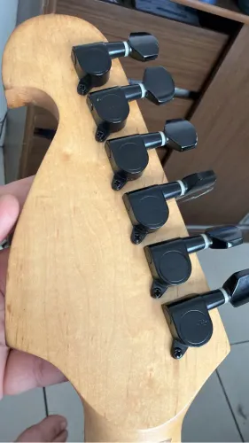 Kit Guitarra Memphis Tagima Completo (Com Cabo e Capa) - Aceito Propostas