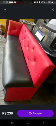 Poltrona captone 4 lugares 