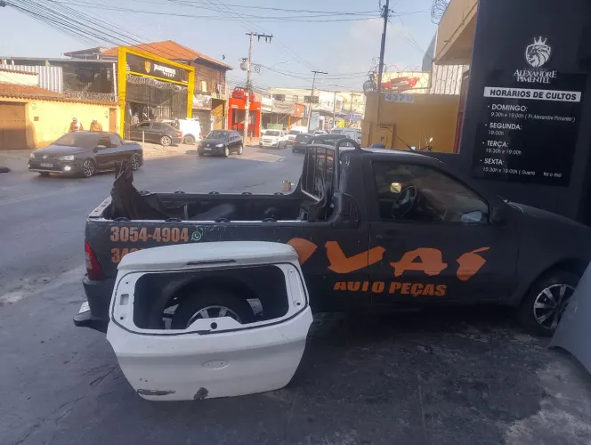 Tampa traseira Ford Ka Hart 2015/22 RECUPERADA 