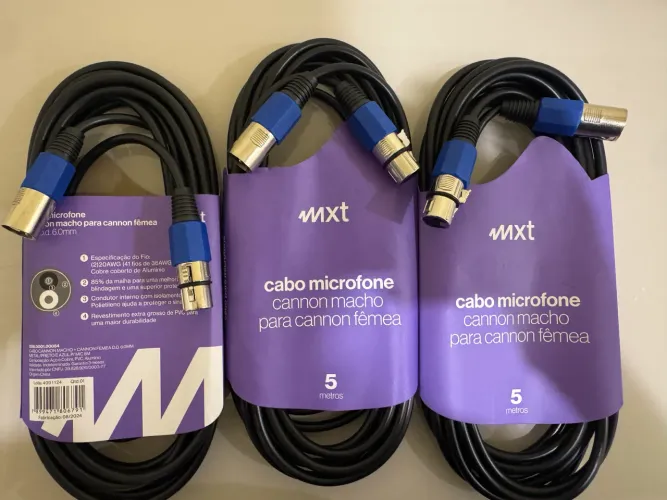Cabo microfone
