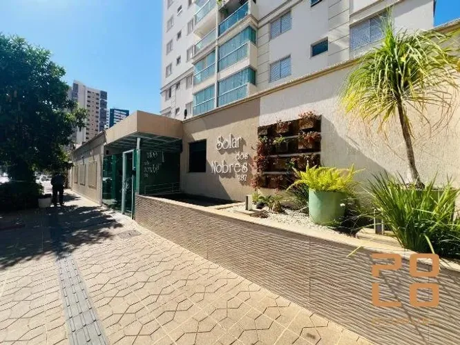 Apartamento mobiliado para alugar no Edifício Solar dos Nobres, no Setor Bueno, em Goiânia