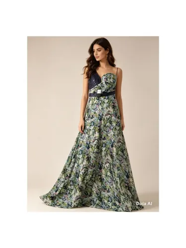 Vestido floral novo n.40