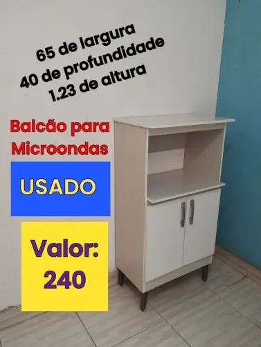 Balcão p Microondas e Forno - ENTREGO