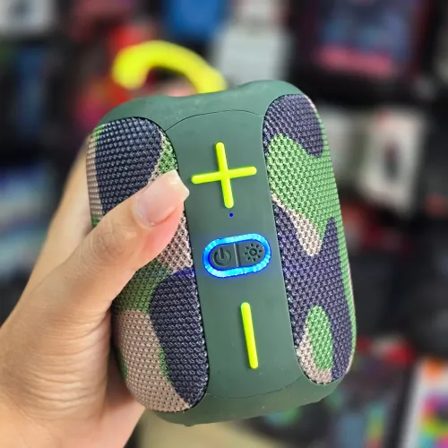 Super Caixinha de Som Portátil Amplificada Bluetooth Pen-drive Rádio Sd Aux R. TUPIS 761