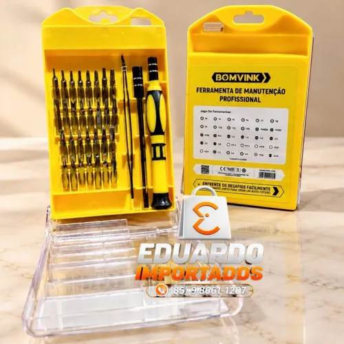 Kit Chave de Precisão Profissional Bomvink - Celular e Eletrônicos 