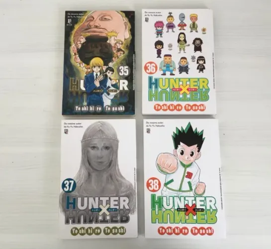 Mangás Hunter x Hunter - Volumes 35, 36, 37 e 38