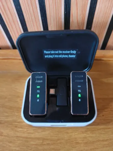 Microfones lapela (1par - novo ) Space max