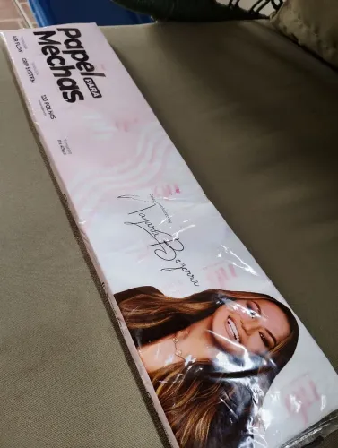 Papel para mechas 120 folhas