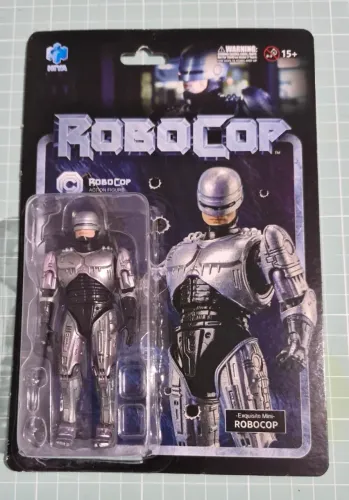 Action Figure RoboCop Hiya Toys Exquisite Mini 1/18 Original - Completo