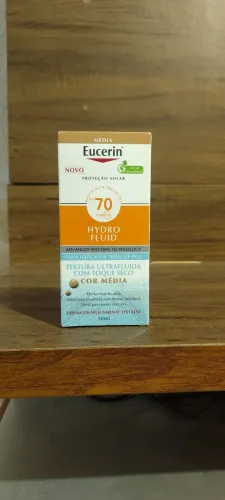 Eucerin Sun Hydro Fluid FPS 70 de 50ml Cor Média