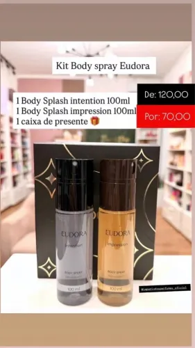 Kit De perfumes para o dia dos Pais